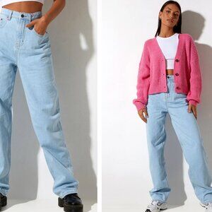 motel rocks Parallel Jeans in Super Light Wash
